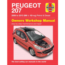  Peugeot 207 ('06 to '13) 06 to 09 idegen nyelvű könyv