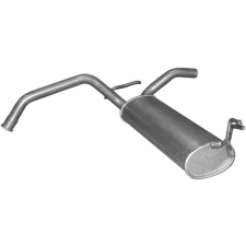  Peugeot, Citroen, hátsó kipufogódob K04_233ALU autóalkatrész