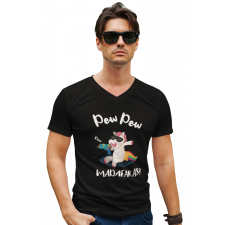  Pew-Pew Madafakas - Férfi V Nyakú Póló férfi póló