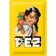  PEZ Orange - Fémtábla dekoráció