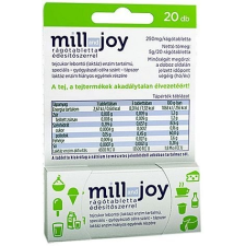 PGT HealthCare MillandJoy laktáz enzim rágótabletta 20db gyógyhatású készítmény