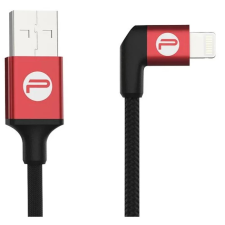 PGYTECH USB Lightning Töltő/adat Fekete-Piros 35cm 32051 kábel és adapter