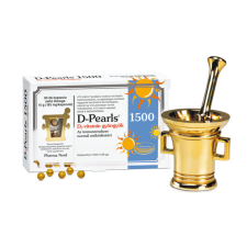 Pharma Nord D-Pearls D3-vitamin gyöngyök 1500 80 db vitamin és táplálékkiegészítő