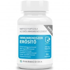 Pharmacoidea immunrendszer erősítő kapszula - 60db vitamin és táplálékkiegészítő