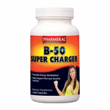  Pharmekal B-50 Super Charger B-vitamin Komplex Kapszula – 100 db vitamin és táplálékkiegészítő