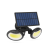Phenom Kültéri mozgásérzékelős napelemes reflektor - forgatható
