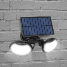 Phenom Mozgásérzékelős szolár reflektor - forgatható fejjel - 8W - 2 COB LED kültéri világítás