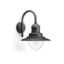 Philips 01652/30/PN Raindrop fali lámpa, fekete 1x60W 230V világítás