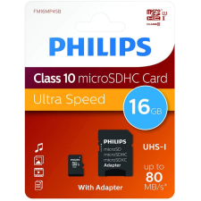  Philips 16Gb microSDHC Class 10 UHS-I U1 memóriakártya