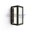 Philips 17429/30/P7 Impress Hue LED Kültéri fali lámpa fekete 24V 8W dimmelhető 2000 - 6500K 1200lm 25000h A IP44