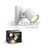 Philips 53090/31/P9 Runner Hue LED spot lámpa toldat falon kívüli fehér 1x5.5W 2200-6500K 350lm GU10 15000h A++ -> E IP20