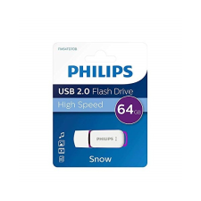 Philips 64 GB Pendrive 2.0  Snow Edition (fehér-lila) pendrive