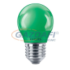 Philips 871869674864000 LED fényforrás, colored P45 E27 zöld 1BC/6