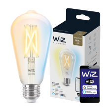 Philips Żarówka LED E27 ST64 7W = 60W 2700-6500K FILAMENT SMART WiFi WiZ izzó