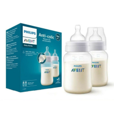  Philips AVENT Hasfájáscsökkentő cumisüveg 2 db SCY103/02 260 ml 1hó+ cumisüveg