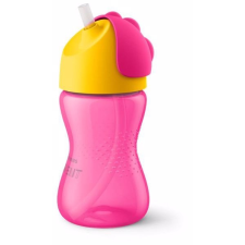 Philips AVENT itatópohár rugalmas szívószállal 300ml pink itatópohár