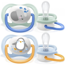 Philips AVENT játszócumi ultra air 0-6hó fiús állatos 2db cumi