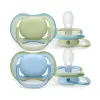  Philips AVENT játszócumi Ultra Air neutral 0-6hó fiús kék 2db
