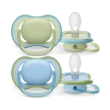  Philips AVENT játszócumi Ultra Air neutral 0-6hó fiús kék 2db cumi