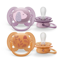 Philips AVENT játszócumi Ultrasoft Premium állatos 6-18hó lányos 2db cumi