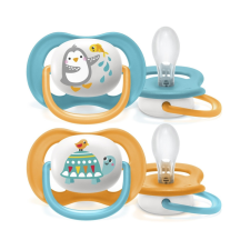 Philips AVENT SCF080/07 Ultra air játszócumi 6-18hó fiús, 2 db (állatos) cumi