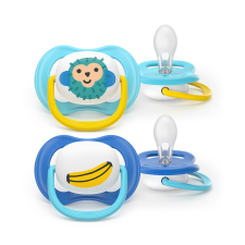 Philips Avent SCF080/26 Játszócumi Ultra air mintás 6-18hó fiús 2db cumi