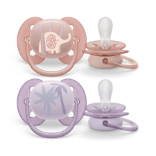 Philips AVENT SCF091/09 Ultrasoft Premium játszócumi 0-6hó lányos, 2 db cumi