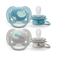Philips Avent SCF091/15 Játszócumi Ultrasoft Premium Állat 6-18hó fiús, 2 db cumi