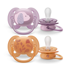 Philips Avent SCF091/18 Játszócumi Ultrasoft Premium állat 6-18hó lányos , 2 db
