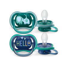 Philips AVENT SCF349/18 Ultra air játszócumi 18hó+ fiús, 2 db (elefánt) cumi