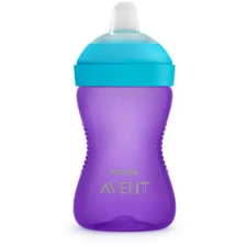 Philips Avent SCF802/01 Itatópohár puha itatófejjel 300 ml 9 hó+ lila kulacs, kulacstartó