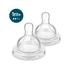 Philips Avent SCY762/02 Etetőcumi Anti-colic lassú átfolyás 1hó+ 2 db cumi