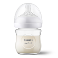 Philips Avent SCY930/01 Natural Response üvegből készült cumisüveg 120 ml, 0hó+ cumisüveg
