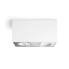 Philips BOX fehér LED mennyezeti spotlámpa (PHI-8718696164525) LED 2 izzós IP20 világítás