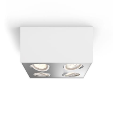 Philips BOX fehér LED mennyezeti spotlámpa (PHI-8718696164549) LED 4 izzós IP20 világítás