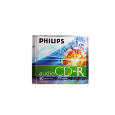 Philips CD-R Audio 80'/700MB zenei lemez (cdra) írható és újraírható média