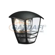 Philips Creek 153873016 fali lámpa , 1x60W 230V E27, fekete kültéri világítás