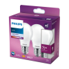 Philips db LED izzó készlet E27 A60 8.5W = 75W 1055lm 4000K Semleges izzószál Milky PHILIPS