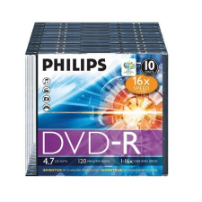 Philips DVD-R Philips írható slim 4,7GB írható és újraírható média