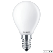 Philips E14 LED fényforrás, 6,5W, 2700K melegfehér, 806 lm, Classic, 8718699762834 izzó