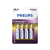 Philips FR6LB4A/10 - 4 db lítium elem AA LITHIUM ULTRA 1,5V