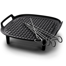 Philips HD9959/00 Airfryer XXL grillsütő kiegészítő fekete grillsütő