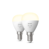 Philips Hue E14 White 5.7W Luster 2db szett led fényforrás Philips 8719514356771