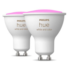 Philips Hue GU10 4.3W White And Color Ambiance 2db szett Philips 8719514340084 izzó