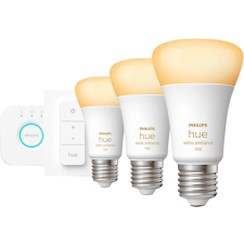 Philips HUE Kezdő izzószett , hideg-meleg fehér E27, 3 darabos (929002468403) izzó