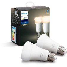 Philips Hue LED fényforrás E27 9W 2db/cs (929001821623) (929001821623) izzó
