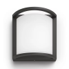 Philips Kerti LED lámpa homlokzati fali lámpa SAMONDRA 3.8W 2700K IP44 antracit PHILIPS