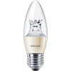 Philips LED lámpa , égő , gyertya , E27 , 6 Watt , 2200-2700K , dimmelhető , Philips DimTone