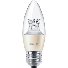 Philips LED lámpa , égő , gyertya , E27 , 6 Watt , 2200-2700K , dimmelhető , Philips DimTone led izzó