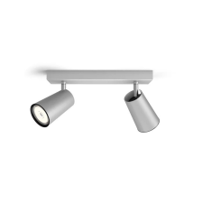 Philips LED mennyezeti lámpa PAISLEY 2x GU10 spotlámpa, mozgatható szürke PHILIPS világítás